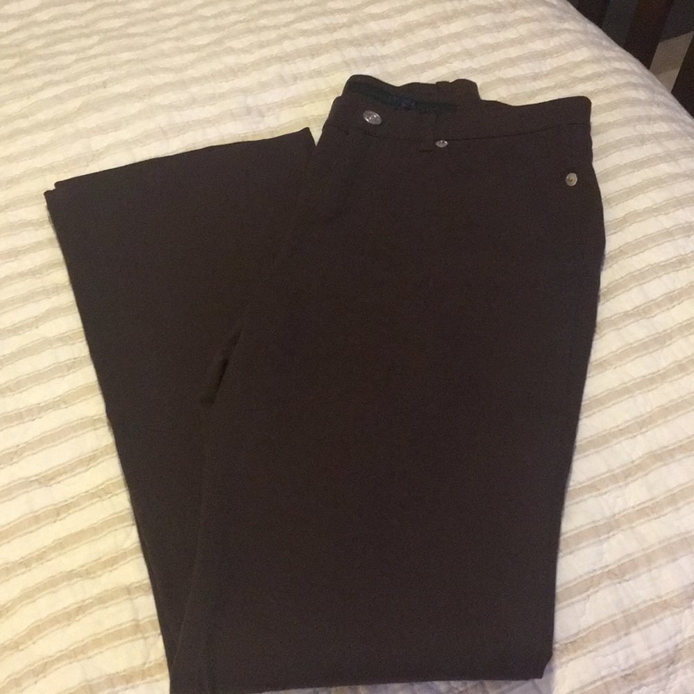 Escada chocolate brown stretch jeans